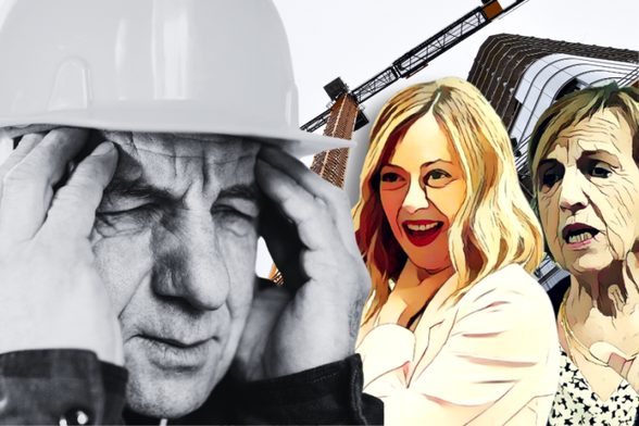 Foto di Giorgia Meloni e di Elsa Fornero