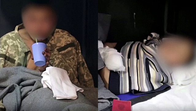 Imatges dels dos soldats nord-coreans facilitades per Ucraïna, tractades per ocultar-ne el rostre (SBU)