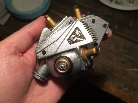 Custom built by me oscillation overthruster, front view