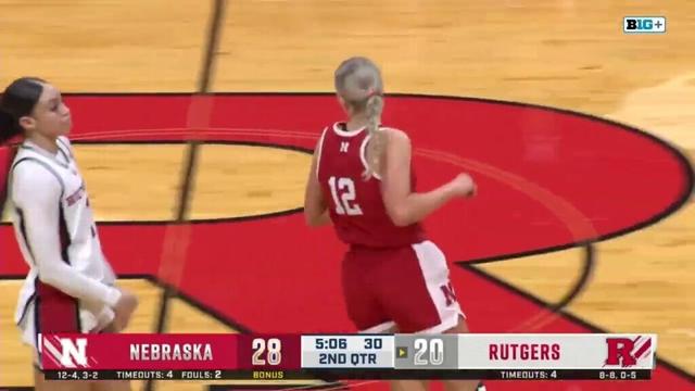 Huskers take down the Scarlet Knights   |  Nebraska Women's Basketball Highlights vs. Rutgers