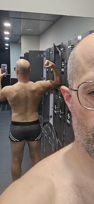 Shot of my body from the back