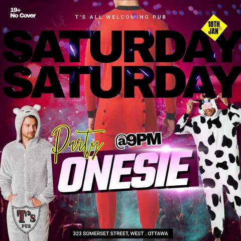 Onesie and Union Suit night at the Pub!