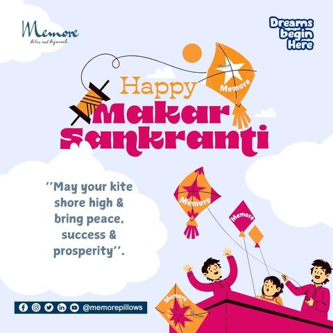 Memore wishes a happy makar sankranti 2025.