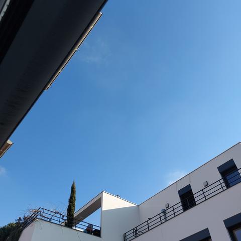 aperçu du ciel à Lyon, pollué ? 😶