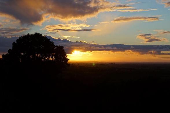 Sunset on the Hill of Uisneach, photocredit 1. Neu-Kelte