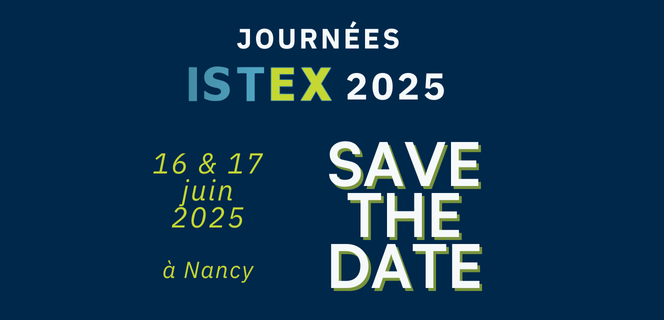 journées ISTEX à nancy