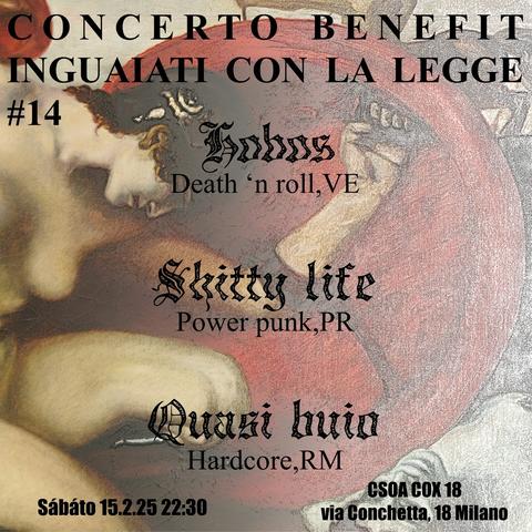 CONCERTO BENEFIT INGUAIATI CON LA LEGGE #14