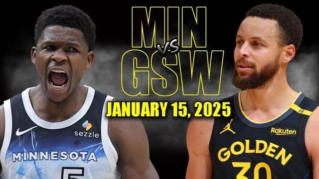 Golden State Warriors vs Minnesota Timberwolves Full Game Highlights - January 15|NBA Regular Season