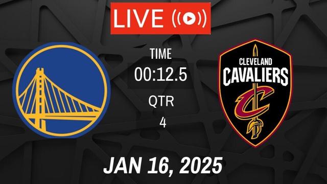 NBA LIVE! Golden State Warriors vs Cleveland Cavaliers I January 16, 2025 Warriors vs Cavs 2K Live