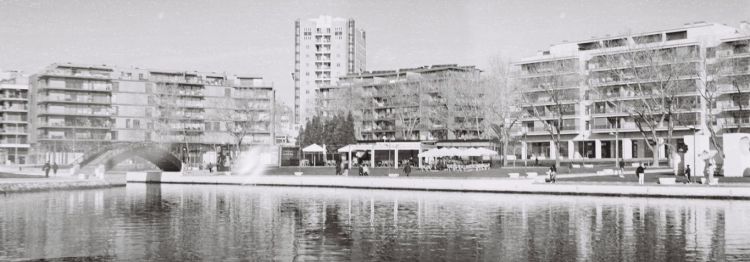 A cityscape of Aveiro.