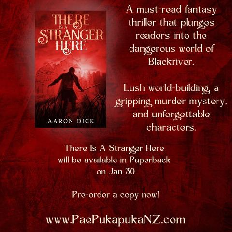 Link to buy There Is A Stranger Here from www.PaePukapukaNZ.com