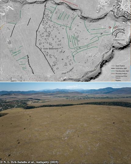 Drone mapping unlocks secrets of 3,000-year-old ‘mega fortress’ in the South Caucasus

A recent study using drone mapping has revealed that Dmanisis Gora, a 3,000-year-old mountainside fortress in the Caucasus Mountains, is far bigger than previously thought. The discoveries also prompted a reassessment of settlement dynamics during the Late Bronze and Early Iron Ages.

The research, which was recently published in the journal Antiquity, was co-led by Dr. Nathaniel Erb-Satullo, a Senior Lecturer at Cranfield University’s Forensic Institute, and Dimitri Jachvliani of the Georgian National Museum. Their work — which has been ongoing since 2018 — showed that Dmanisis Gora had emerged not just as a centerpiece for archaeological research on the South Caucasus, but a crucial case study for investigating ancient urbanism and population dynamics