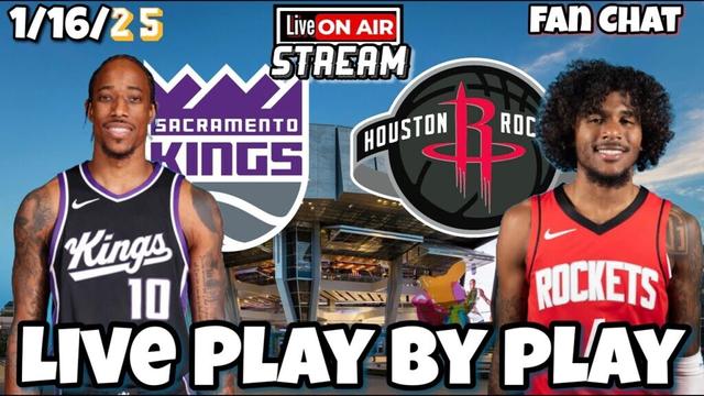 Sacramento Kings vs Houston Rockets Live NBA Live Stream