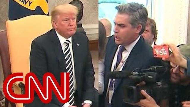 Trump v Acosta on CNN will less likely Garner ratings with new schedule