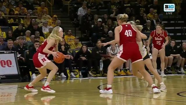 HUSKERS DEFEAT IOWA IN OVERTIME | Nebraska Women's Basketball Highlights