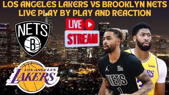 *LIVE* | Los Angeles Lakers Vs Brooklyn Nets Play By Play & Reaction #nba