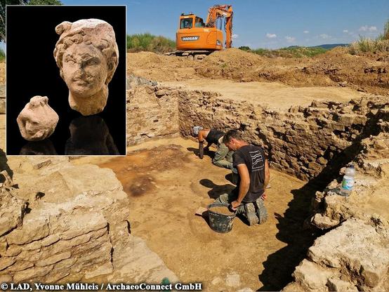 Roman road, settlement, and Mercury temple discovered in Germany

In Heilbronn’s Neckargartach district located in southwestern Germany, archaeologists have found a Roman road stretching 500 meters, along with remains of a civilian settlement, a temple dedicated to the god Mercury, and a collection of artifacts. This major find gives us fresh insights into Roman infrastructure and daily life in Baden-Württemberg.

The Roman road, about 14 meters (45 feet) wide, stretches from north to south through the site and shows drainage channels characteristic of Roman engineering. The road linked two nearby Roman camps, Böckingen and Wimpfen situated 10 kilometers (6 miles) apart along the Neckar frontier...