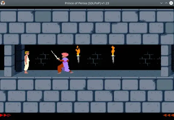 Prince of Persia (SDLPoP). Gameplay