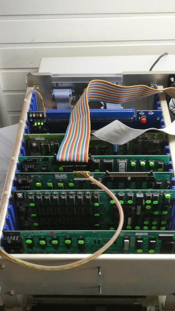 HDD equipment inside a #Kneisner #m100 machine