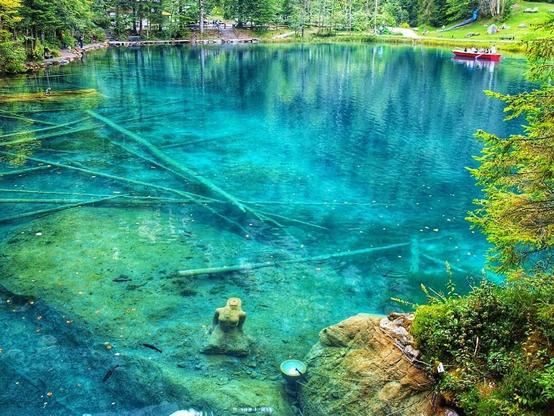 Photo of Blausee, Bern (Switzerland)