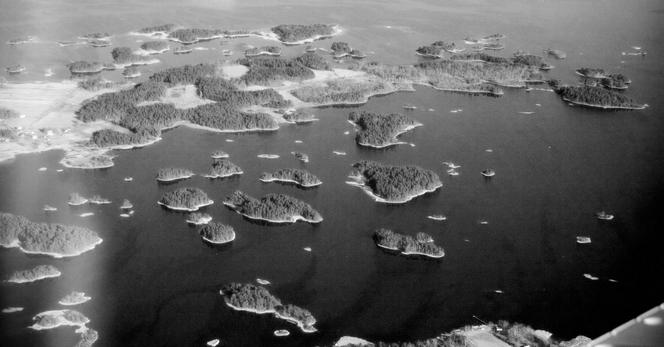 Crédits photos : Un archipel près de Stockholm vue d’avion. Photos : Lau Svensson Licence CC-BY-SA 2.0 https://flickr.com/photos/