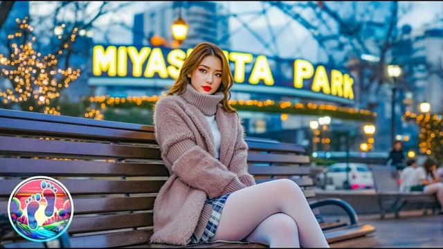 Tokyo Night Walk, Shibuya, Miyashita Park, Tokyo Nightlife, Tourist Destinations, HDR Sony ZV E1