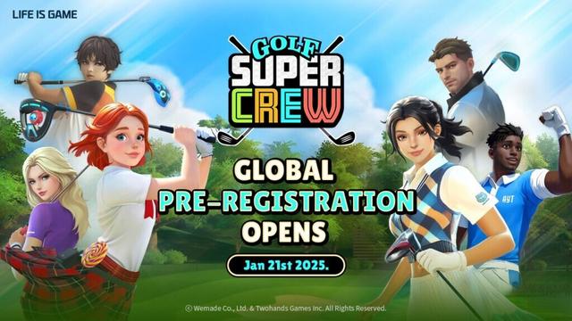Wemade、カジュアルゴルフゲーム『Golf Super Crew』のグローバル事前予約を開始　ブロックチェーンゲームとして2月にリリース予定 | gamebiz