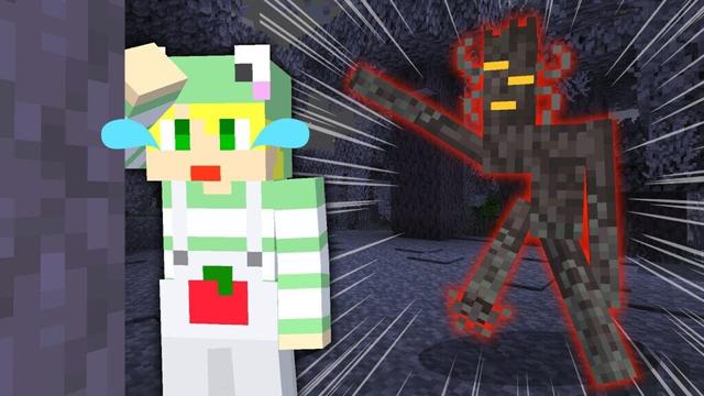 【マイクラ】過去一怖い!!無敵のモブが襲ってくる!?【AMPTAKxCOLORS】【アンプタック】