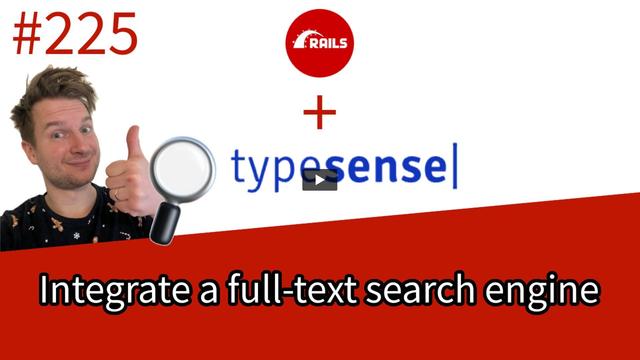 Typesense Rails