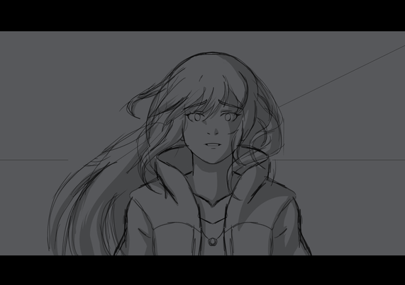 Taygete smiling at Fenrir