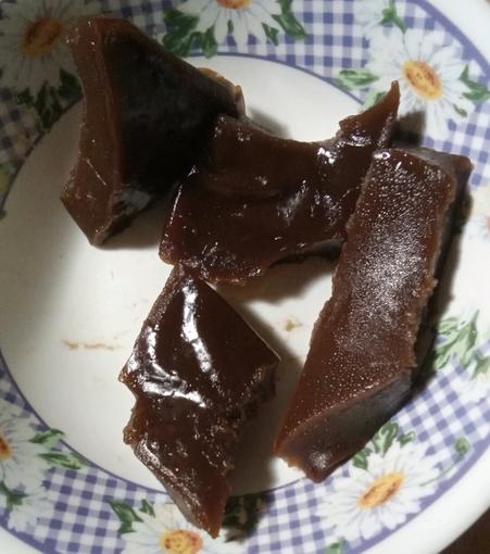 A photo of tikoy, a Lunar New Year food.