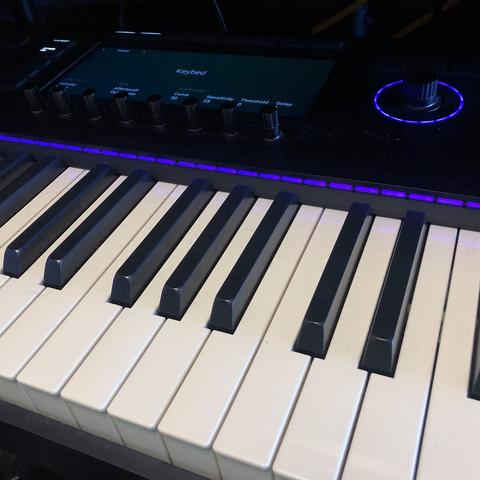 The Native Instruments S88 mk3 piano-length controller …