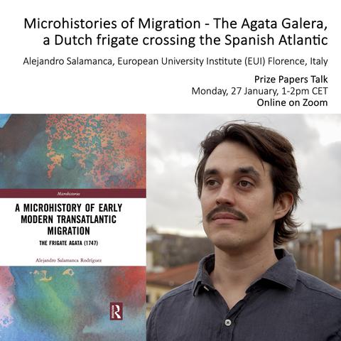 Post shows: Cover upcoming book by Alejandro Salamanca | Portrait Alejandro Salamanca (city of Florence in the back)