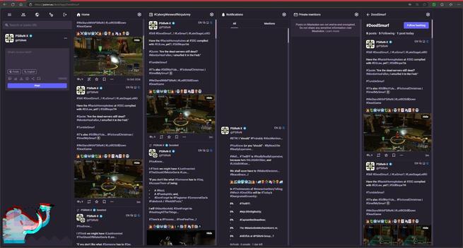 #PSiReN.eu #AdvancedWebInterface v4.3.3+glitch with or without #CollapsedToots, which are #StillQuiteCool... Whether you #LikeIT... #OrNot...