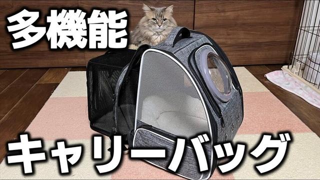 ペットハウスとしても使用可能な多機能キャリーバッグ！【お出かけや災害避難用】