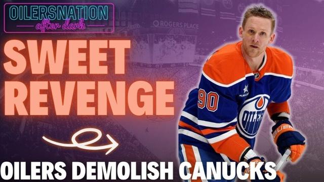 Edmonton Oilers DOMINATE the Vancouver Canucks 6-2 in Heated Rematch