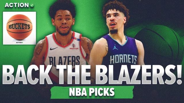 Back the Trail Blazers as Underdogs vs LaMelo Ball & Hornets | Friday NBA Best Bets | Buckets