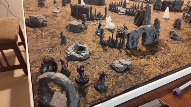 One Page Rules Out of the Shadows narrative campaign Mission 6 game start.