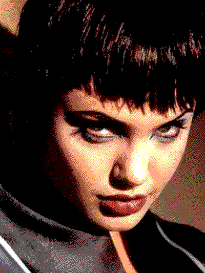 A dithery Kate Libby from Hackers