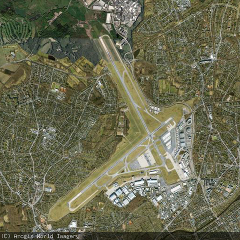 Luftbild Flughafen Hamburg