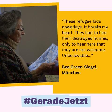 These refugee kids nowadays. It breaks my heart. They had to flee their destroyed homes, only to hear here that they are not welcome.