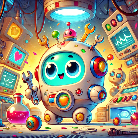 Robot with too much tools for a simple task