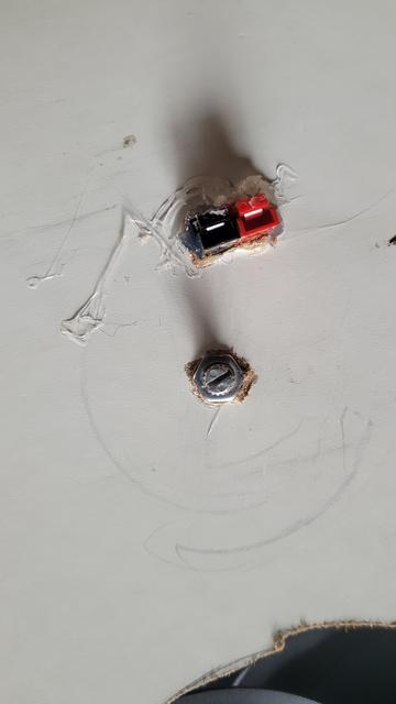 Someone has poor hot gluing skills LOl