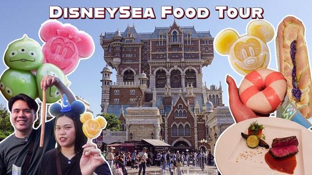 Everything We ATE at TOKYO DISNEYSEA + the RIDES!