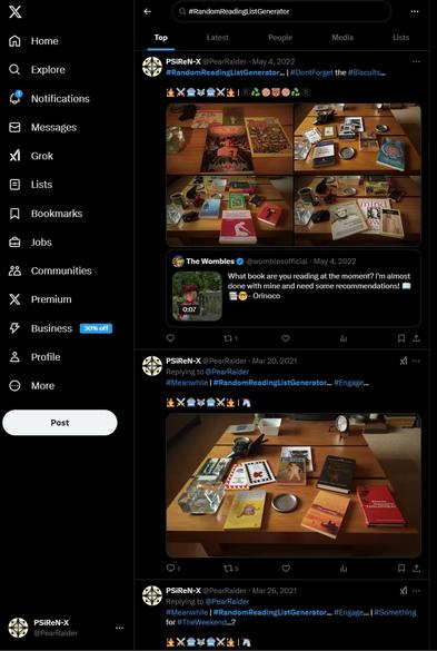 https://x.com/hashtag/RandomReadingListGenerator?src=hashtag_click