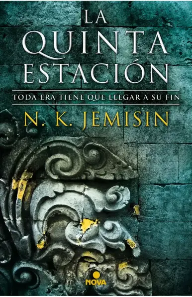 Portada de la novela "La Quinta Estación", de NK Jemisin.