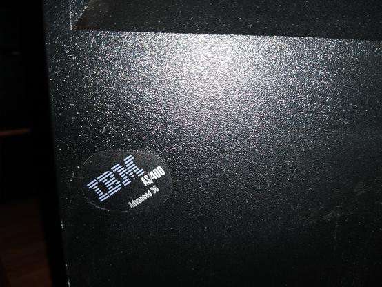 IBM AS/400 Advanced 36 label