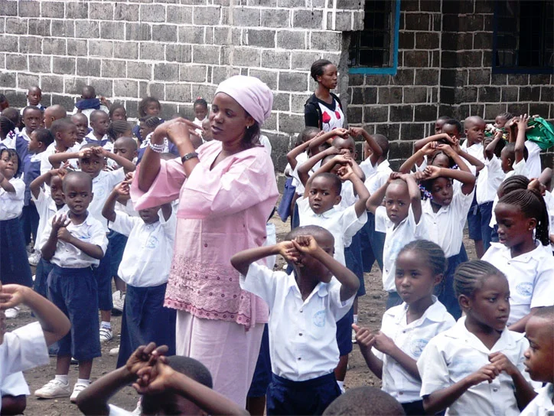 Die missio-Partnerorganisation Capacitar betreut in Goma geflüchtete Kinder, die traumatisiert sind. Sie leiden besonders unter dem aktuellen Krieg im Ostkongo.
