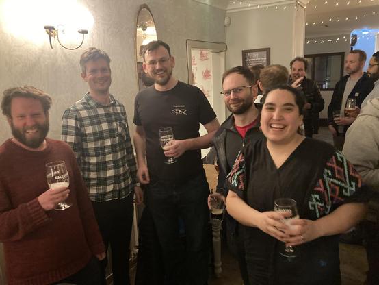 At the pub