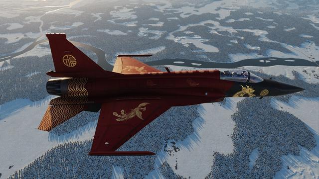 DCS JF-17 in a Chinese Lunar New Year livery by prccowboy